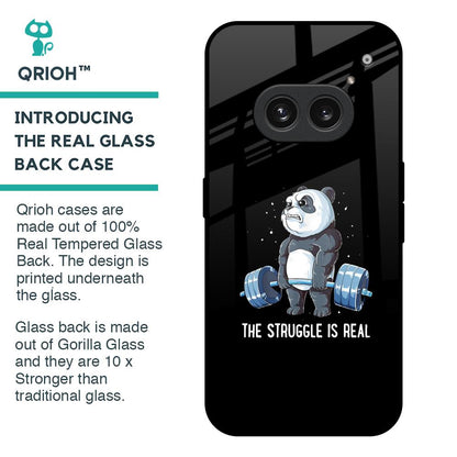 Real Struggle Glass Case for Nothing Phone 2a 5G