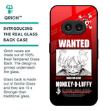 Luffy Wanted Glass Case for Nothing Phone 2a 5G