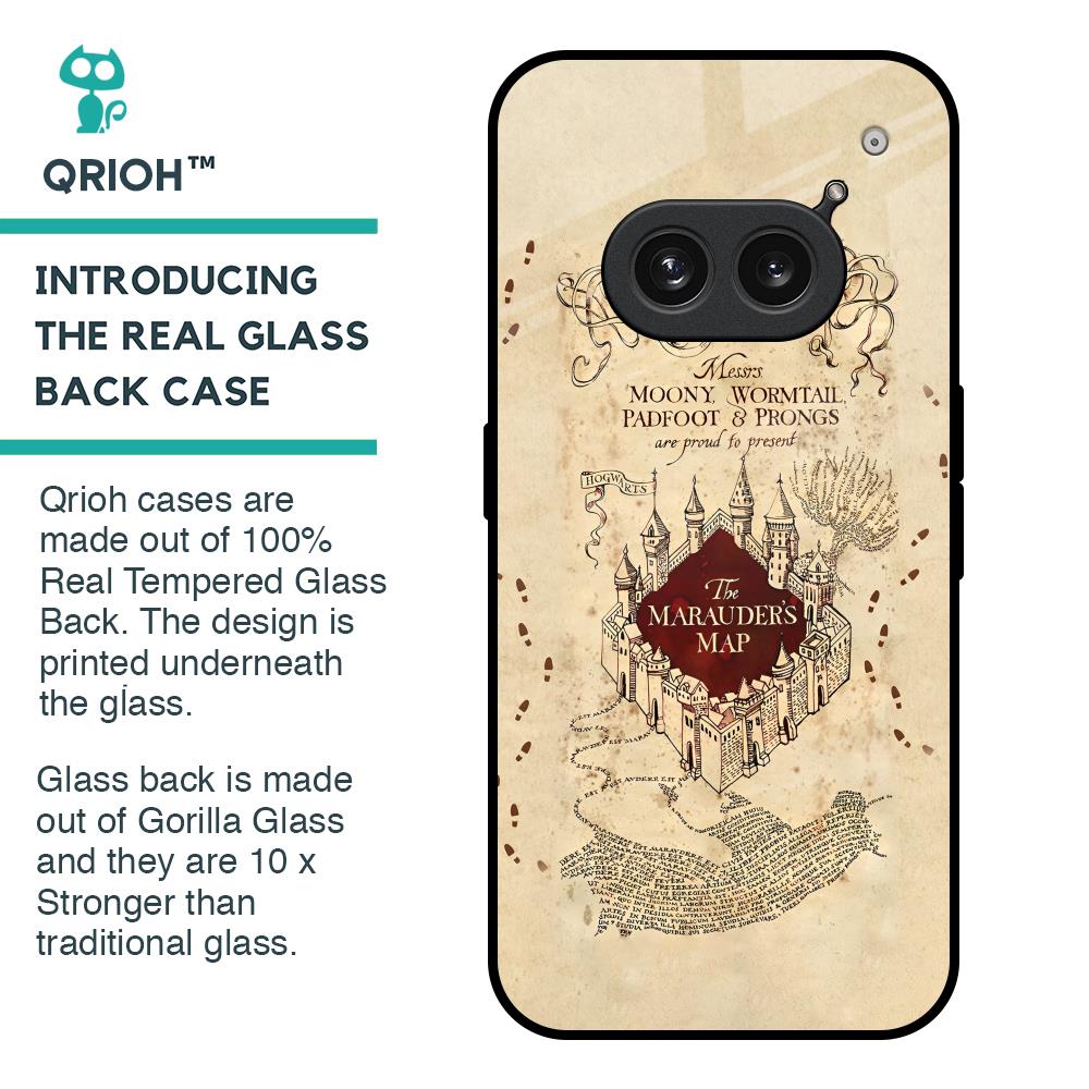Magical Map Glass Case for Nothing Phone 2a 5G