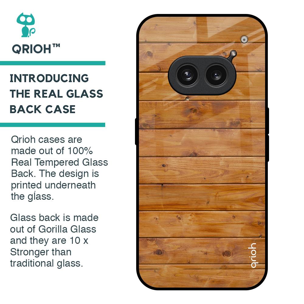 Timberwood Glass Case for Nothing Phone 2a 5G