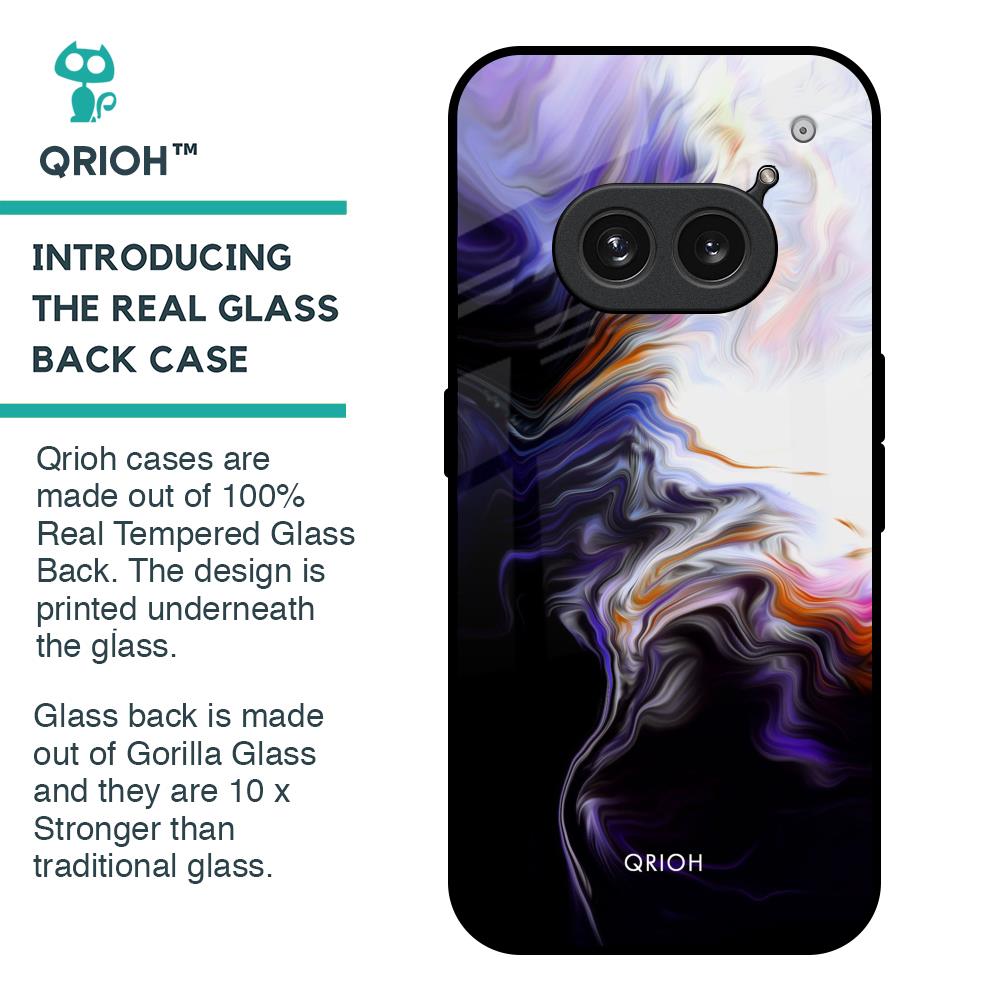 Enigma Smoke Glass Case for Nothing Phone 2a 5G