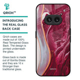 Crimson Ruby Glass Case for Nothing Phone 2a 5G