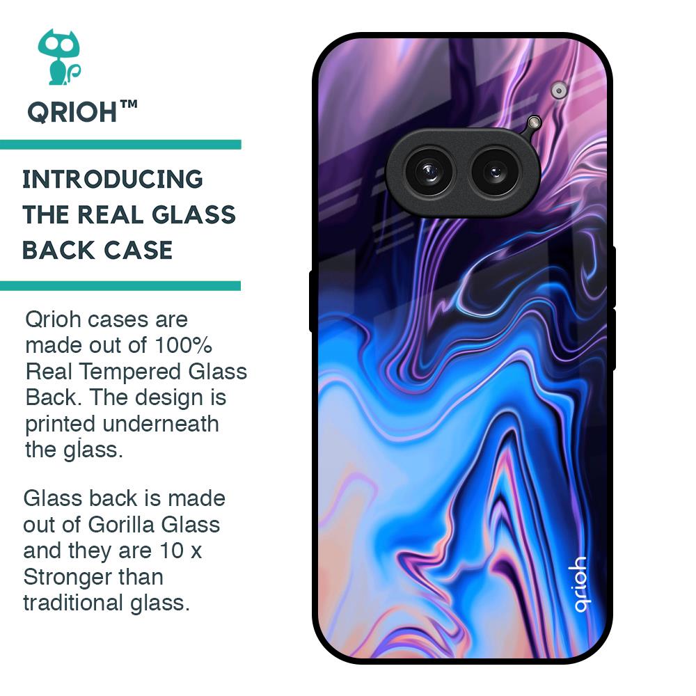 Psychic Texture Glass Case for Nothing Phone 2a 5G