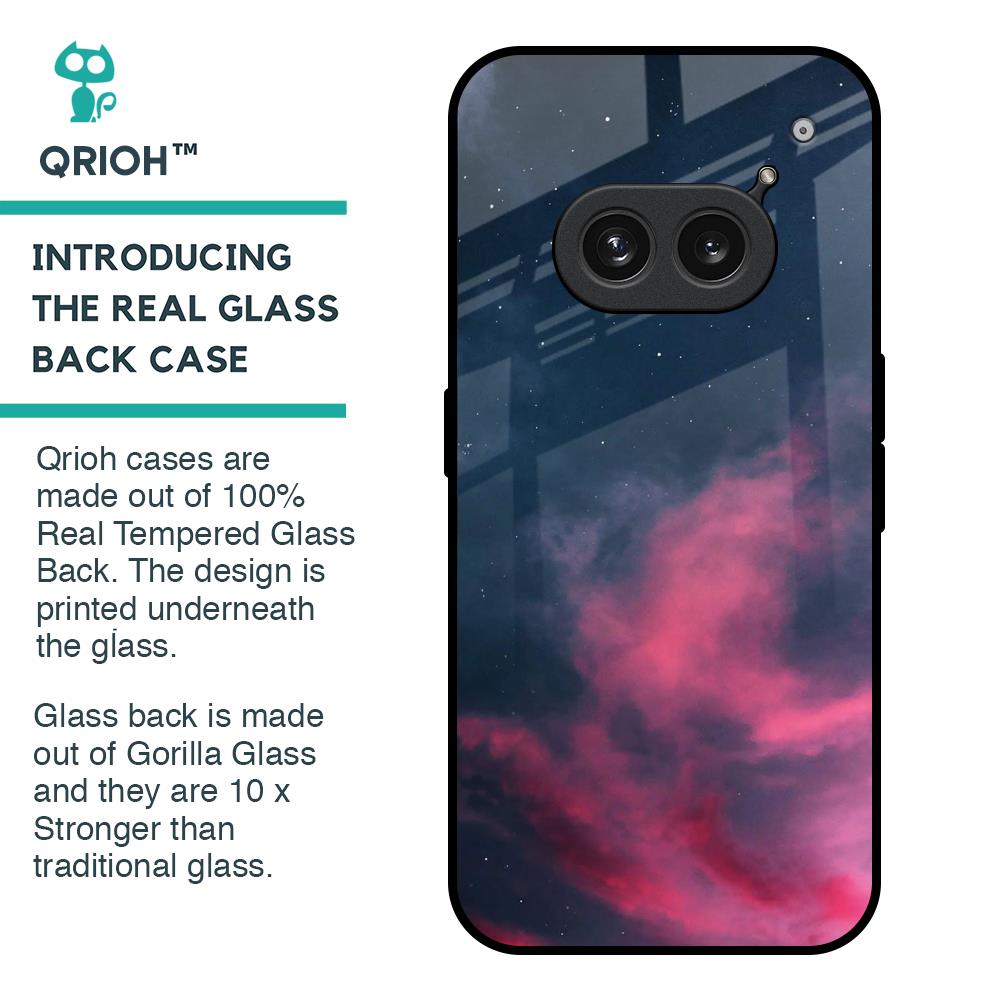 Moon Night Glass Case For Nothing Phone 2a 5G