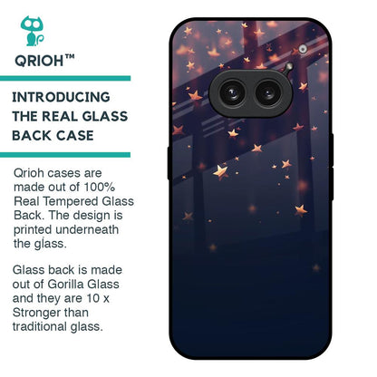 Falling Stars Glass Case For Nothing Phone 2a 5G