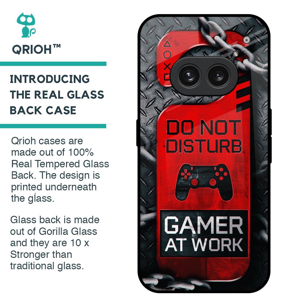 Do No Disturb Glass Case For Nothing Phone 2a 5G