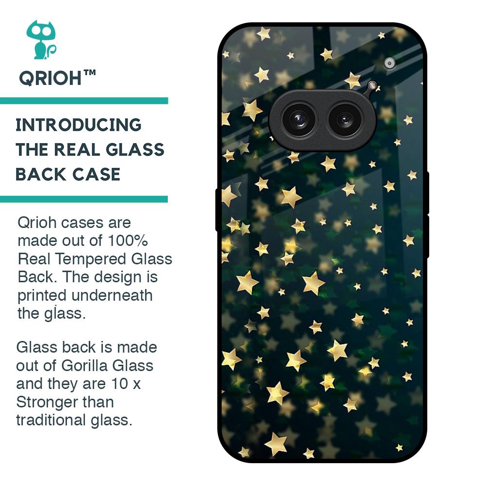 Dazzling Stars Glass Case For Nothing Phone 2a 5G
