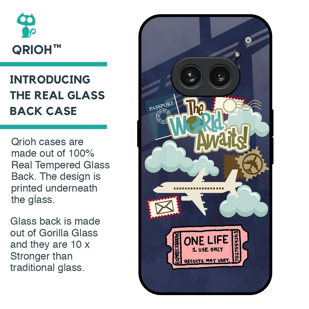 Tour The World Glass Case For Nothing Phone 2a 5G