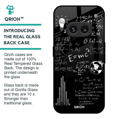Funny Math Glass Case for Nothing Phone 2a 5G