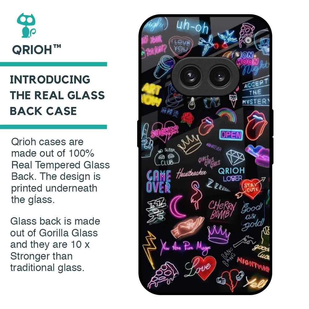 Accept The Mystery Glass Case for Nothing Phone 2a 5G