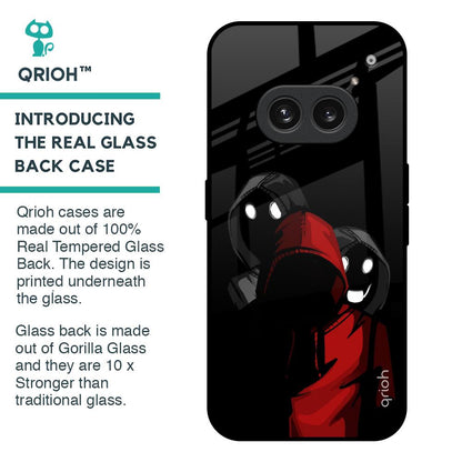 Shadow Character Glass Case for Nothing Phone 2a 5G