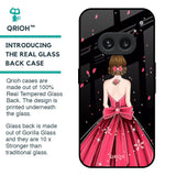 Fashion Princess Glass Case for Nothing Phone 2a 5G