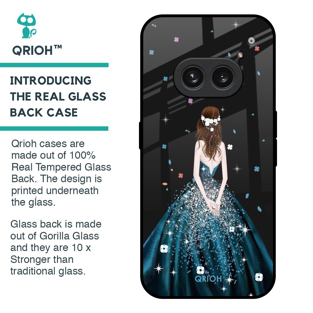 Queen Of Fashion Glass Case for Nothing Phone 2a 5G