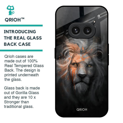 Devil Lion Glass Case for Nothing Phone 2a 5G