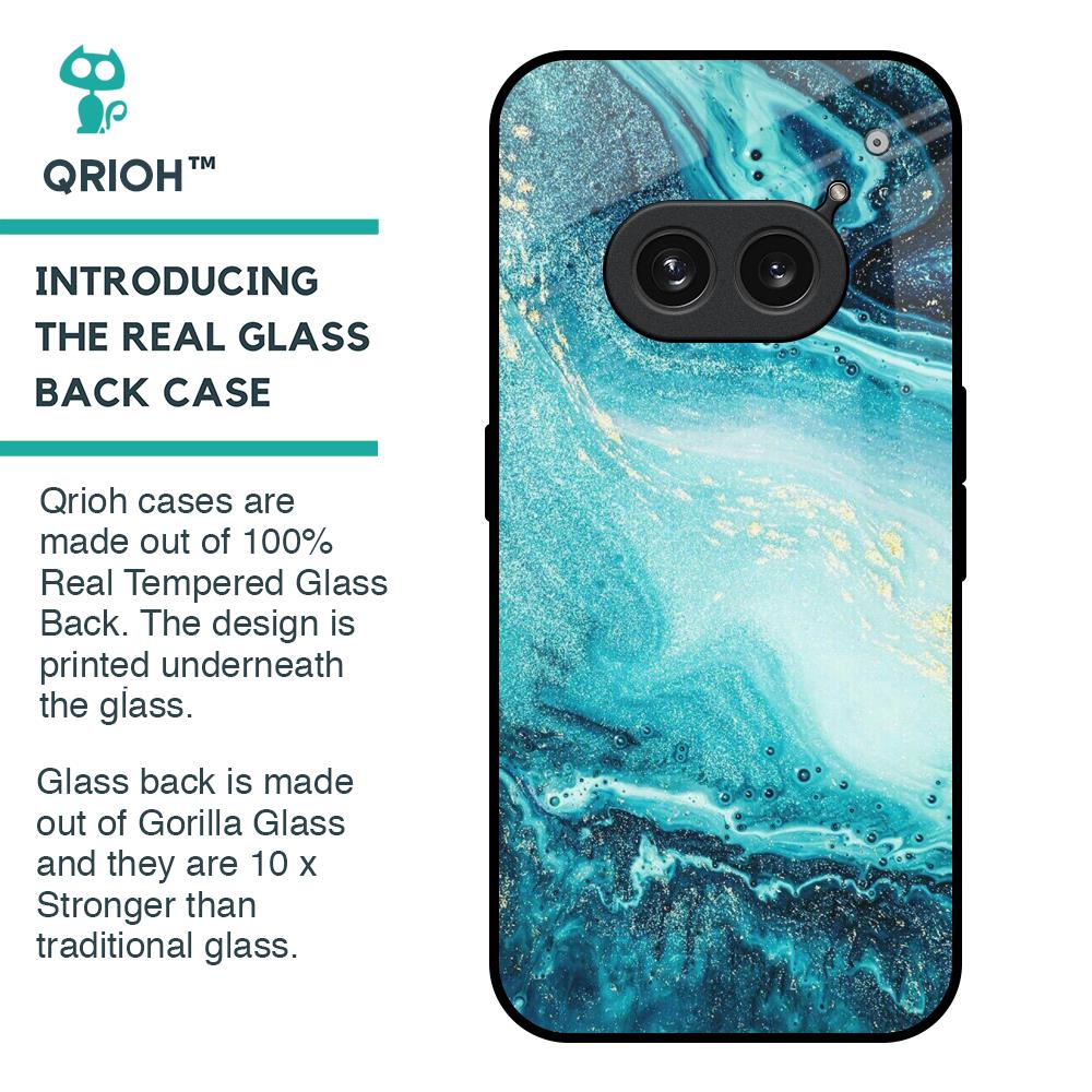 Sea Water Glass Case for Nothing Phone 2a 5G
