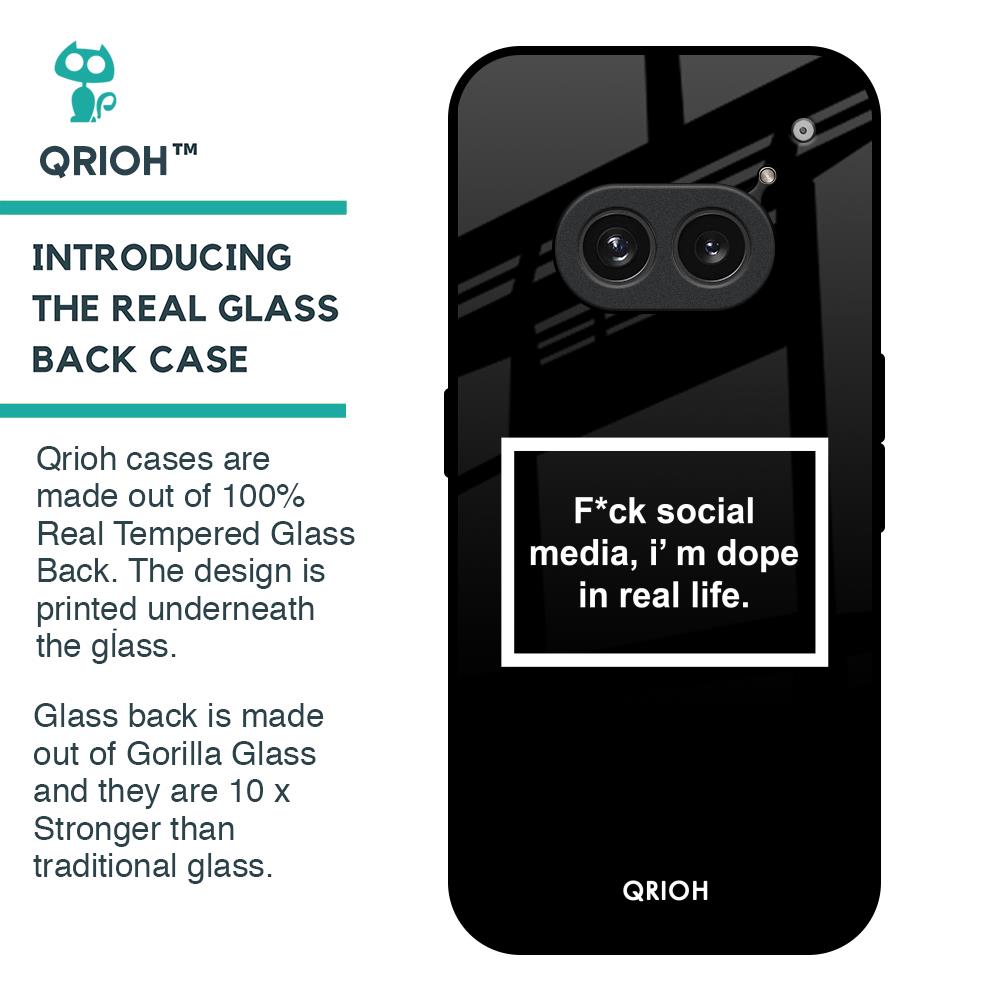 Dope In Life Glass Case for Nothing Phone 2a 5G
