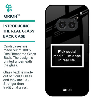 Dope In Life Glass Case for Nothing Phone 2a 5G