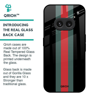 Vertical Stripes Glass Case for Nothing Phone 2a 5G