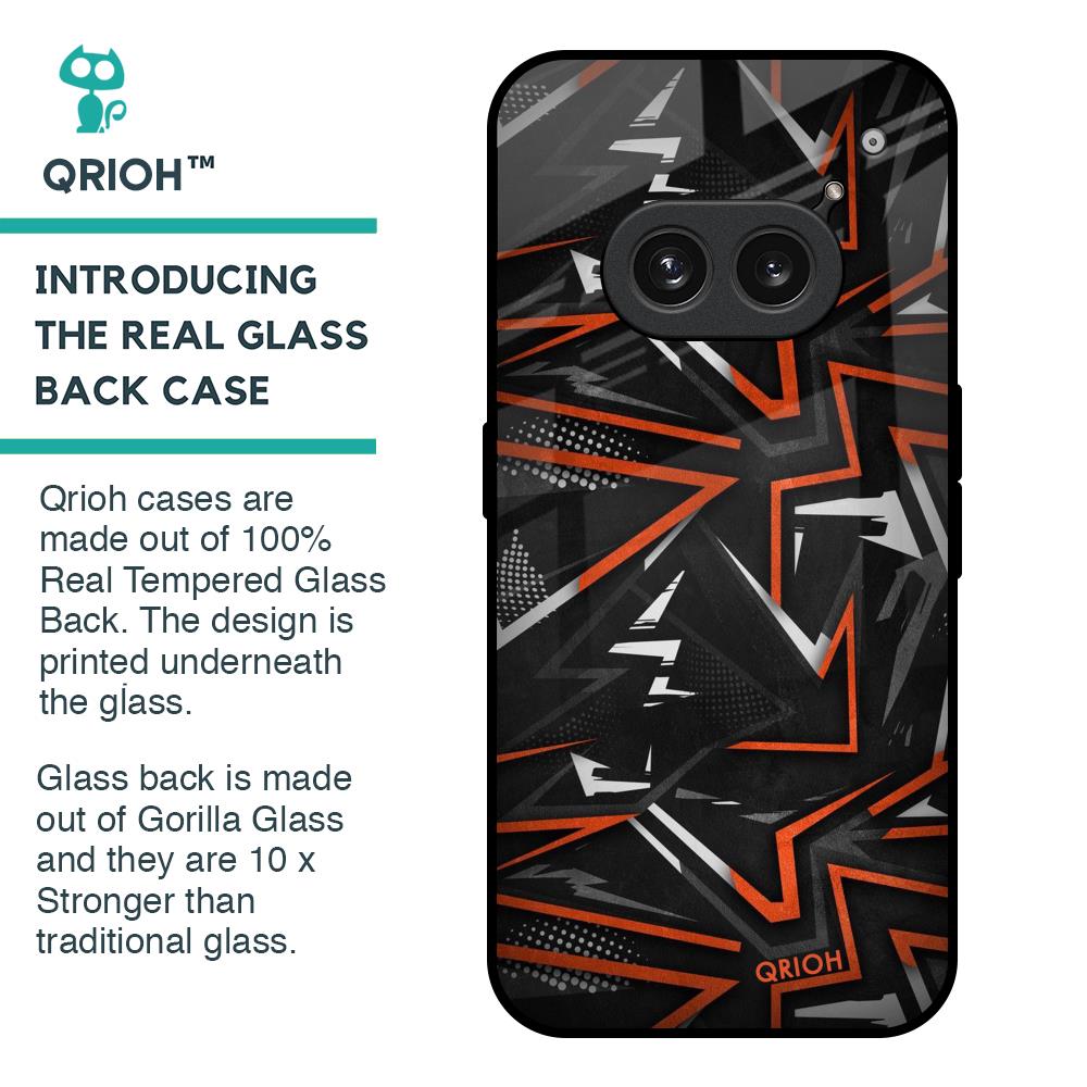 Vector Art Glass Case for Nothing Phone 2a 5G