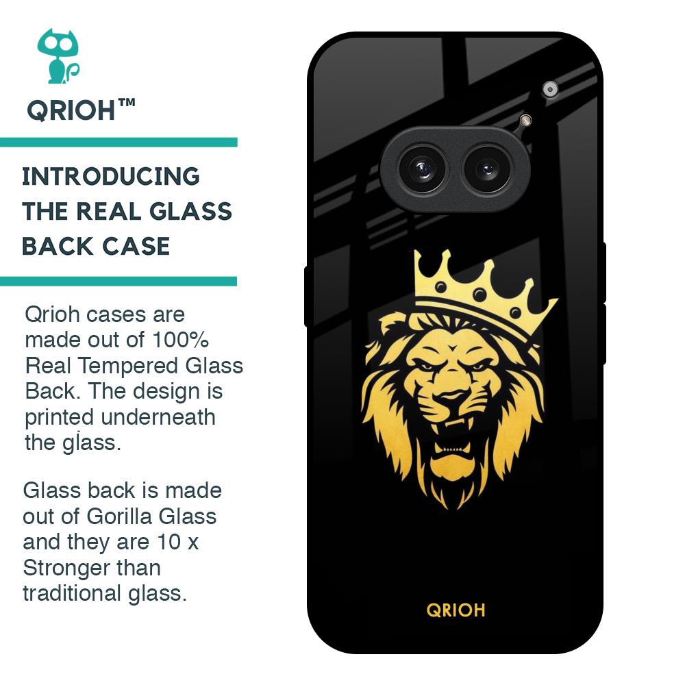 Lion The King Glass Case for Nothing Phone 2a 5G