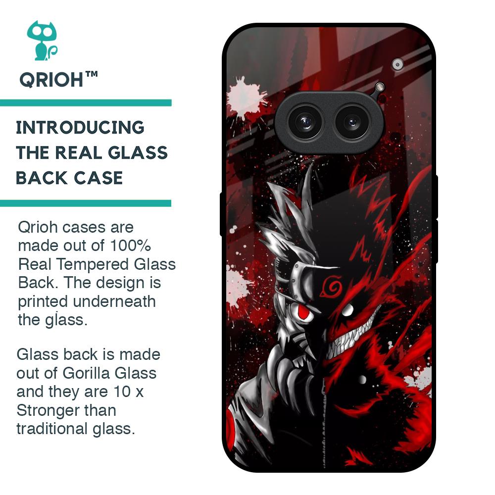 Dark Character Glass Case for Nothing Phone 2a 5G