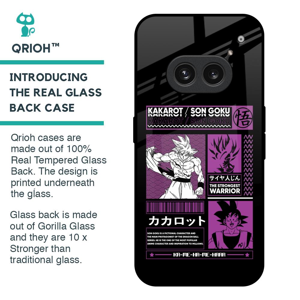 Strongest Warrior Glass Case for Nothing Phone 2a 5G