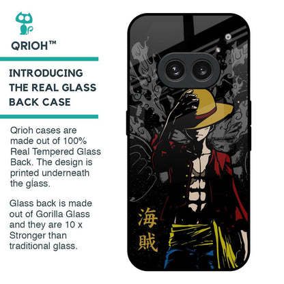 Dark Luffy Glass Case for Nothing Phone 2a 5G