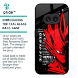 Red Vegeta Glass Case for Nothing Phone 2a 5G