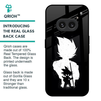 Monochrome Goku Glass Case for Nothing Phone 2a 5G