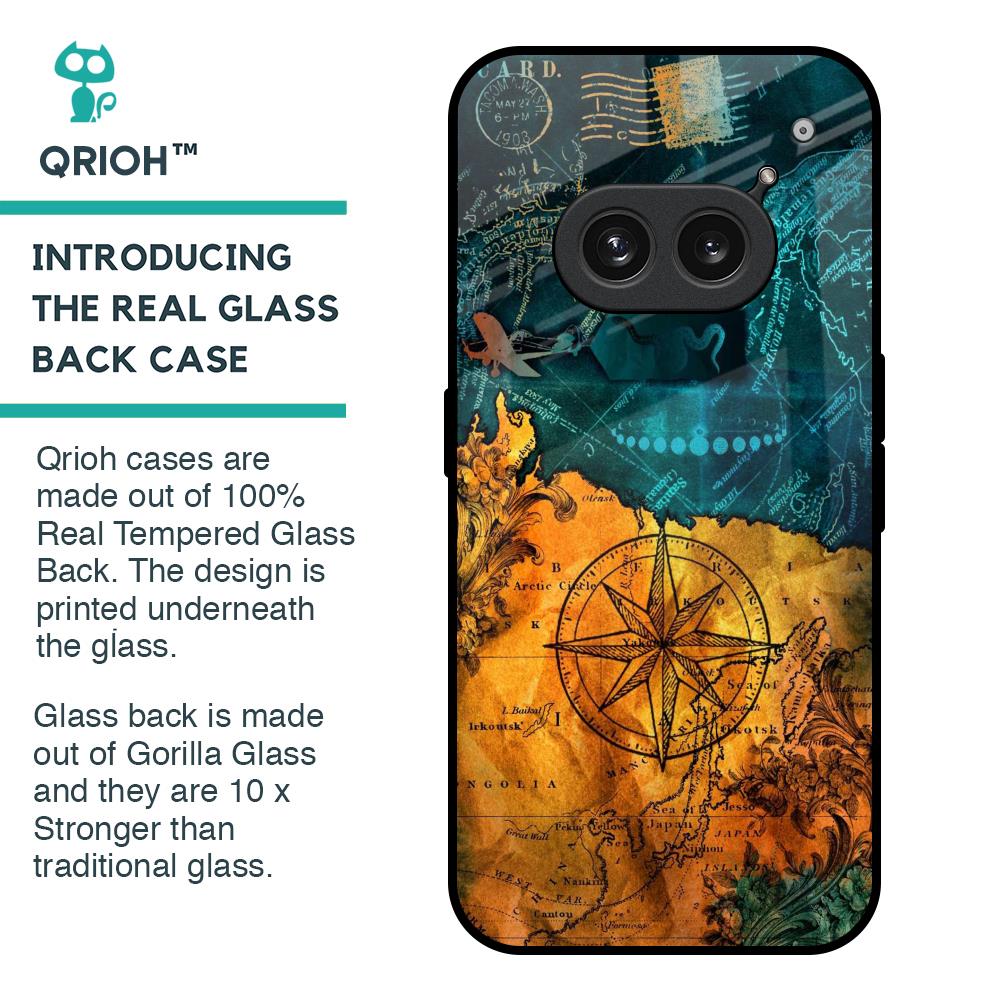 Architecture Map Glass Case for Nothing Phone 2a 5G