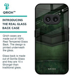 Green Leather Glass Case for Nothing Phone 2a 5G