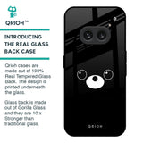 Cute Bear Glass Case for Nothing Phone 2a 5G