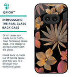 Lines Pattern Flowers Glass Case for Nothing Phone 2a 5G