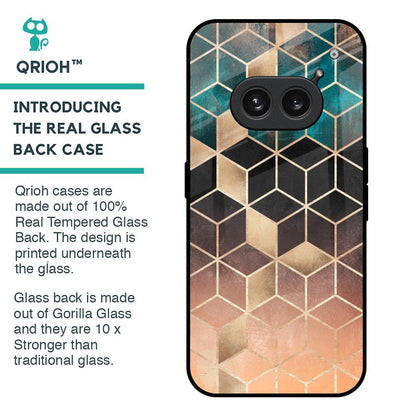 Bronze Texture Glass Case for Nothing Phone 2a 5G
