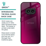 Pink Burst Glass Case for Nothing Phone 2a 5G