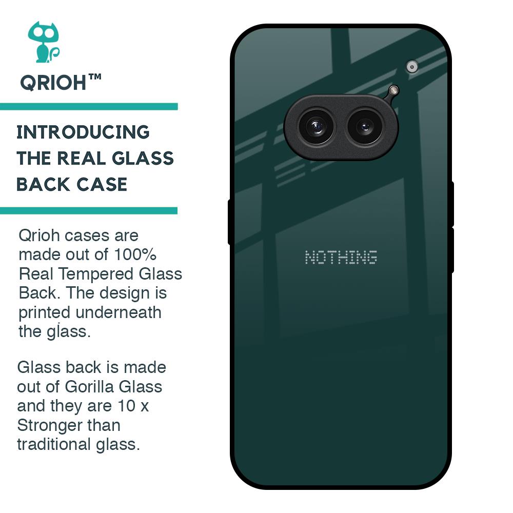 Olive Glass Case for Nothing Phone 2a 5G
