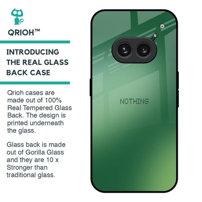 Green Grunge Texture Glass Case for Nothing Phone 2a 5G