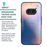 Blue Mauve Gradient Glass Case for Nothing Phone 2a 5G