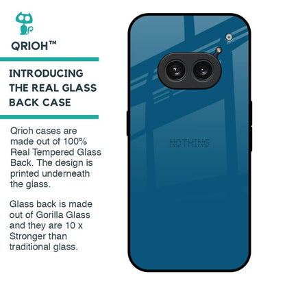 Cobalt Blue Glass Case for Nothing Phone 2a 5G