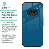 Cobalt Blue Glass Case for Nothing Phone 2a 5G
