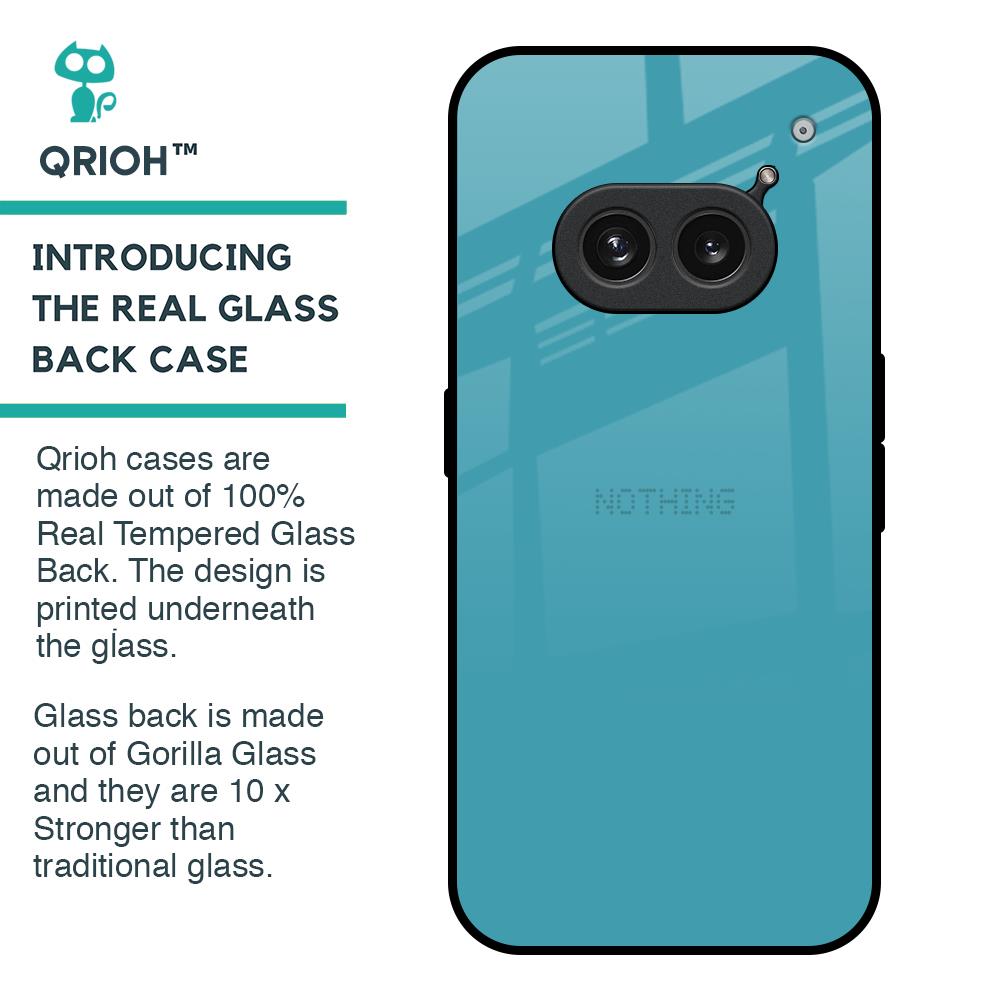 Oceanic Turquiose Glass Case for Nothing Phone 2a 5G