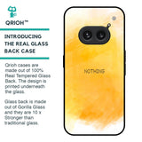 Rustic Orange Glass Case for Nothing Phone 2a 5G