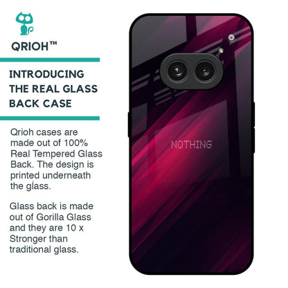 Razor Black Glass Case for Nothing Phone 2a 5G