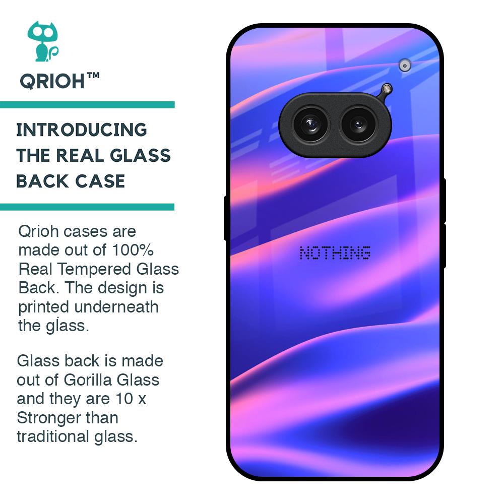 Colorful Dunes Glass Case for Nothing Phone 2a 5G