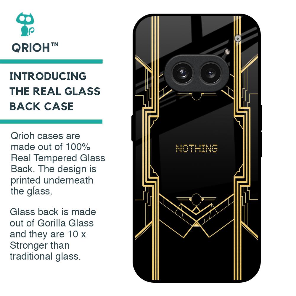 Sacred Logo Glass Case for Nothing Phone 2a 5G