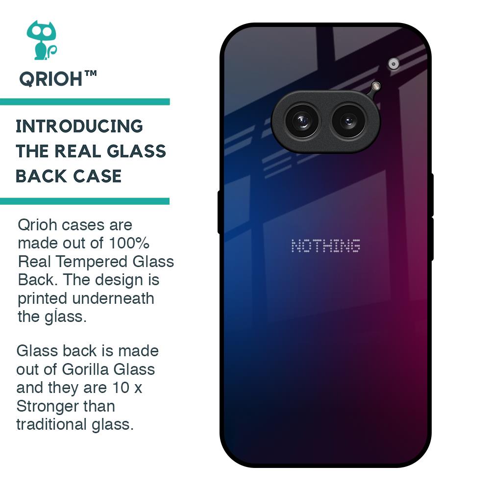 Mix Gradient Shade Glass Case For Nothing Phone 2a 5G