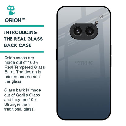 Smokey Grey Color Glass Case For Nothing Phone 2a 5G