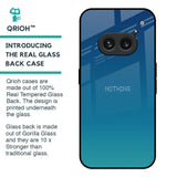 Celestial Blue Glass Case For Nothing Phone 2a 5G