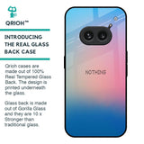 Blue & Pink Ombre Glass case for Nothing Phone 2a 5G