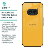 Fluorescent Yellow Glass case for Nothing Phone 2a 5G